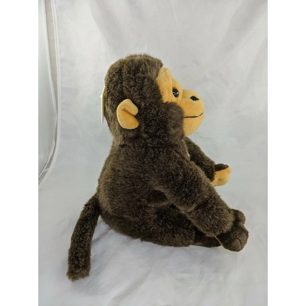 Brown Monkey Chimp Ape Plush 12 Inch Tb Trading Co Stuffed Animal‎ Toy